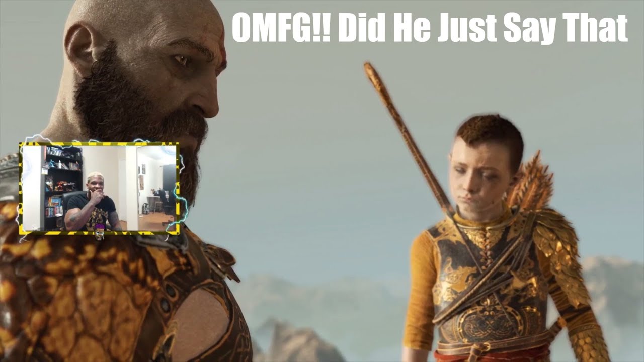 End Of God Of War Insane Live Reaction| Who Atreus Really is