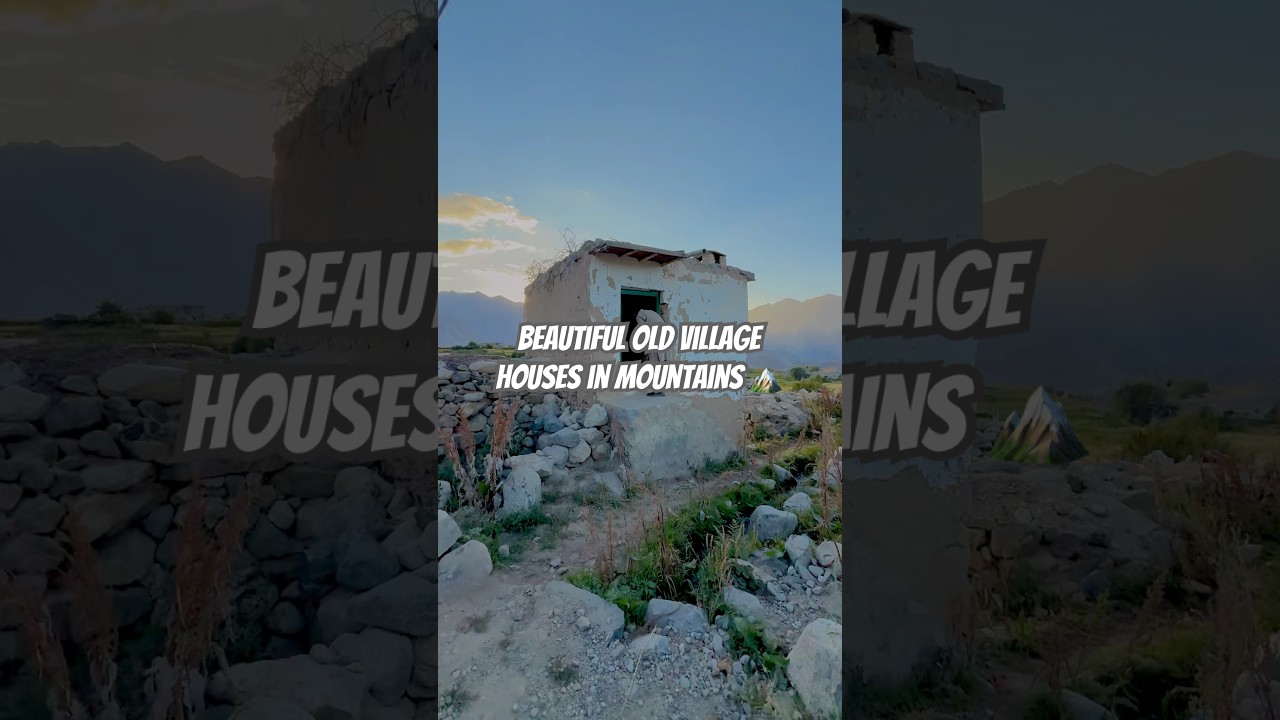 Exploring Traditional Village Houses | Mountain Life #VillageLife #TraditionalHouse #MountainVillage