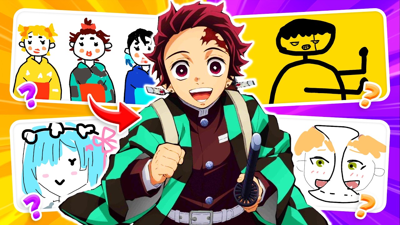 Guess the Anime by Awful Drawing  😂🎨 ANIME QUIZ 🔥
