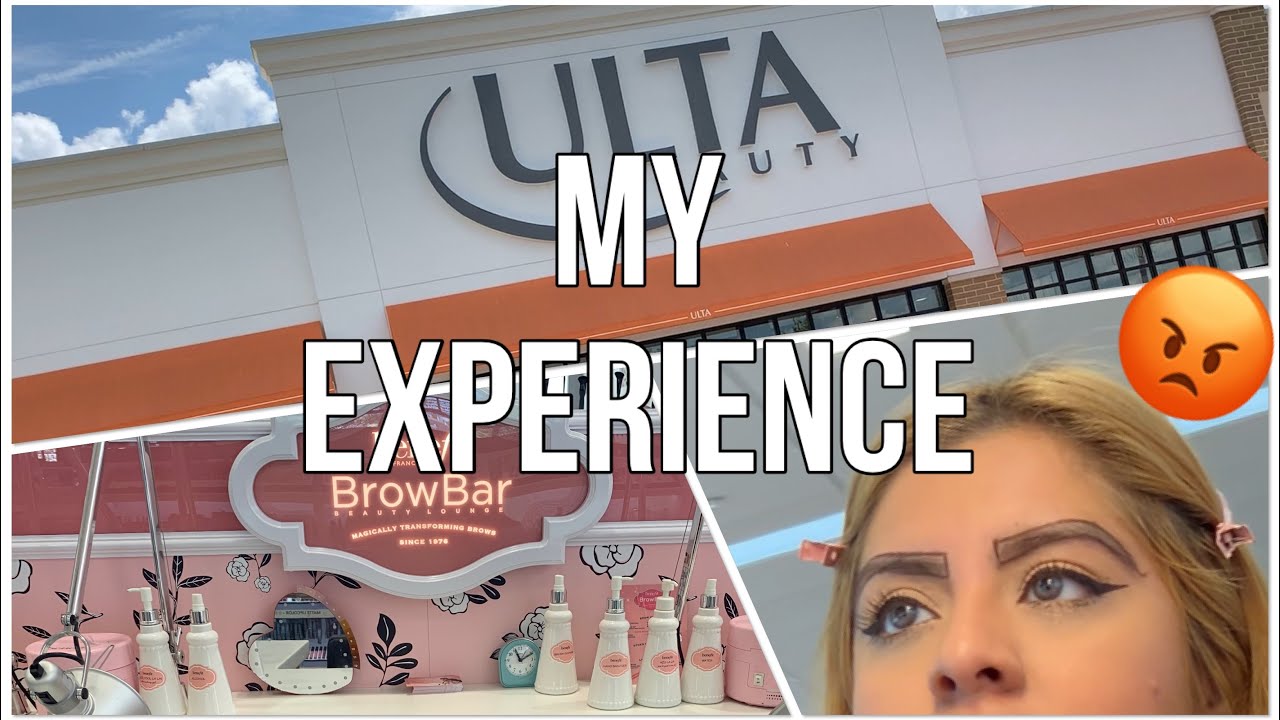 ULTA Brow Bar trip