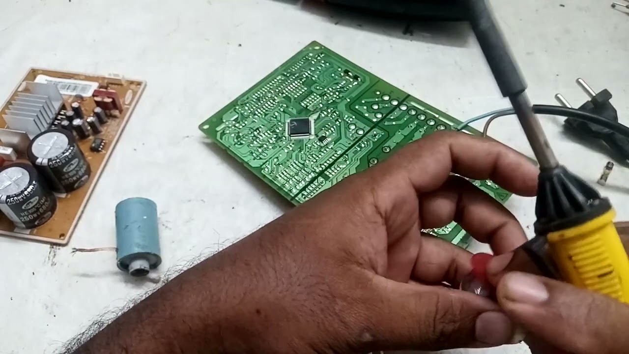 Samsung Inverter Refrigerator PCB no power issue how to fix #MRS Electronics #039
