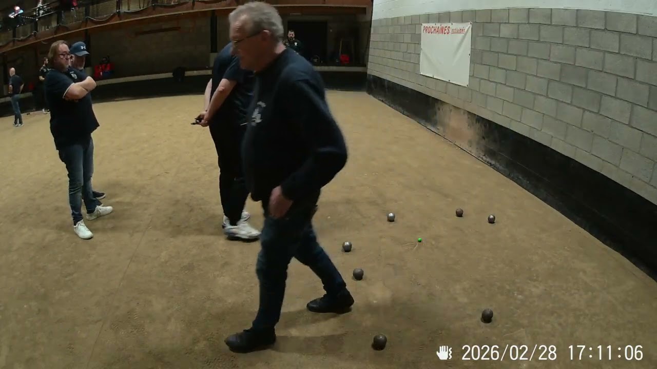 Pétanque National 2 Visé - Esseghem Match 2 (Claudy Gérard/Michel Bolette/JM Flawinne), 5 de 8