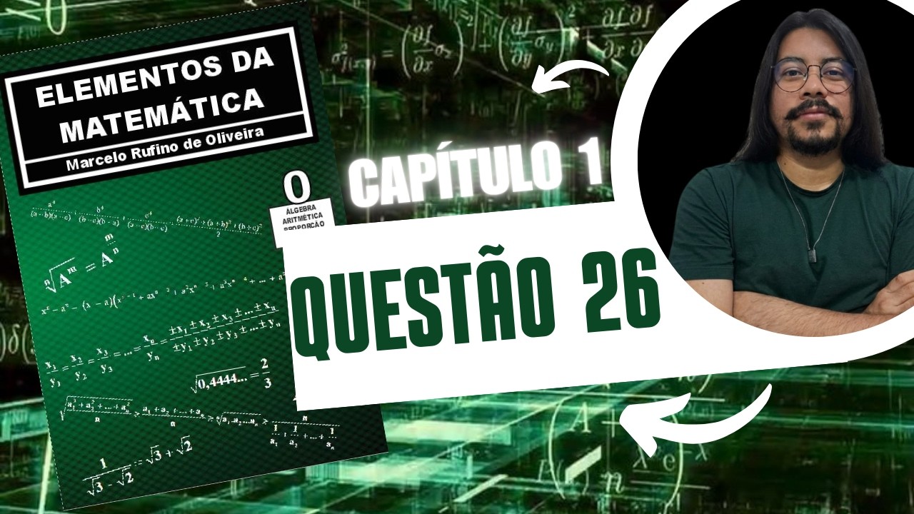 Questão 26, capítulo 1 - RUFINO 0