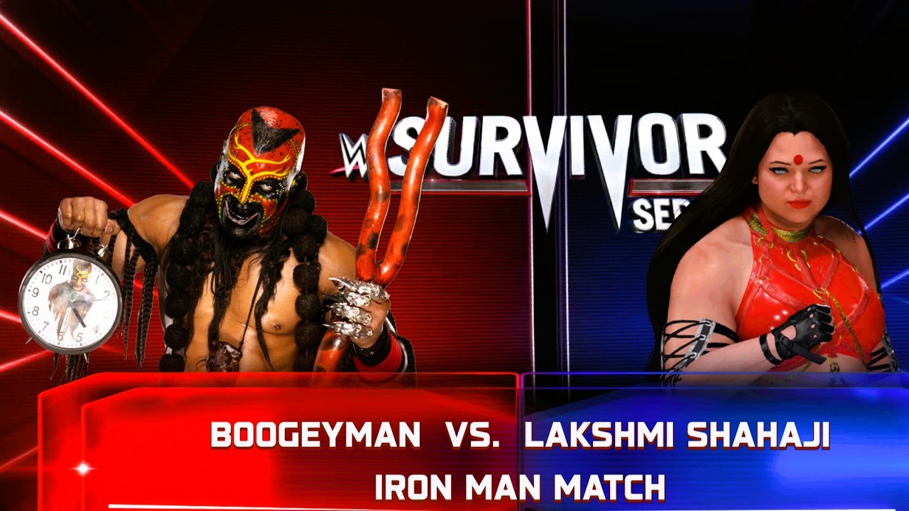 WWE LIVE MATCH : LAKSHMI SHAHAJI VS BOOGEYMAN | WWE RAW MATCH 45