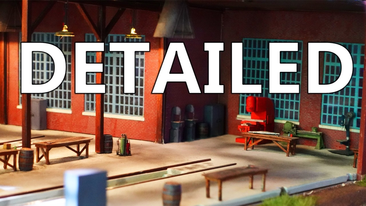 Build and Detail The Walthers Roundhouse