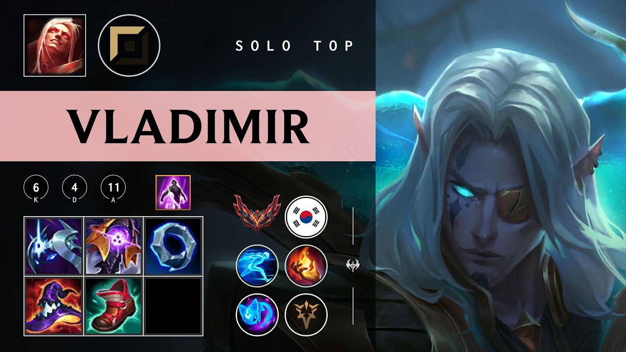 Vladimir Top vs Jax - KR Grandmaster Patch 26.05