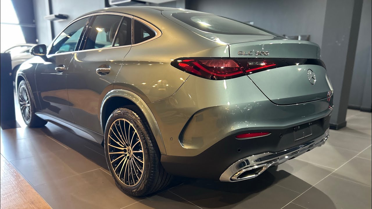 REVIEW DO MERCEDES BENZ GLC COUPÉ 300 AMG LINE 4 MATIC 2026 VERDE PRATEADO
