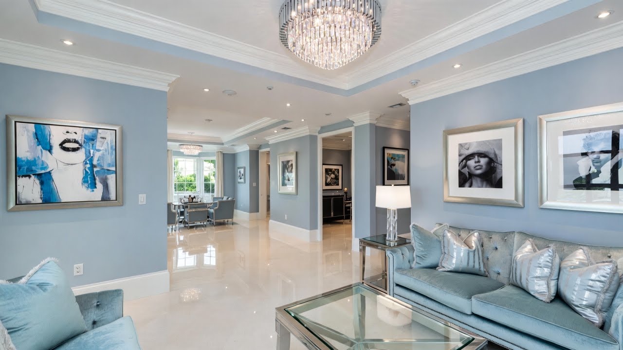 Spring Fresh Interiors In A Blue Colour Palette