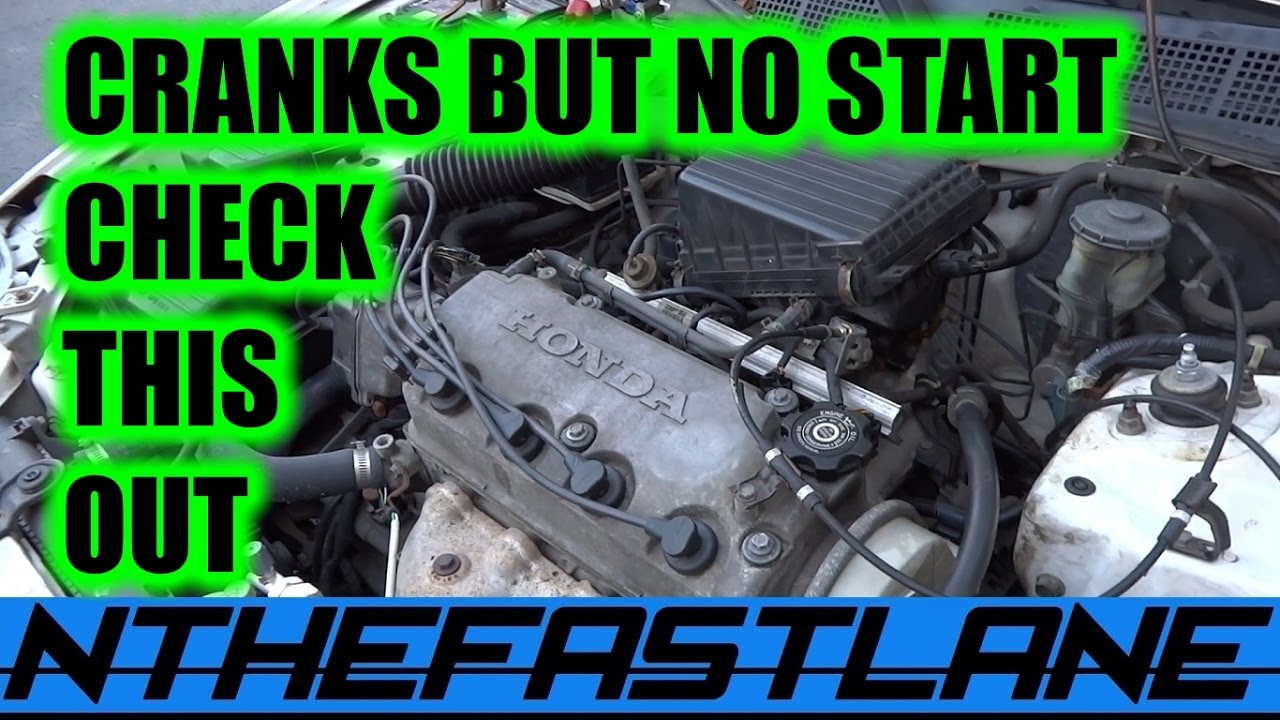 ▶️Cranks But Won't Start Honda (CPS) 