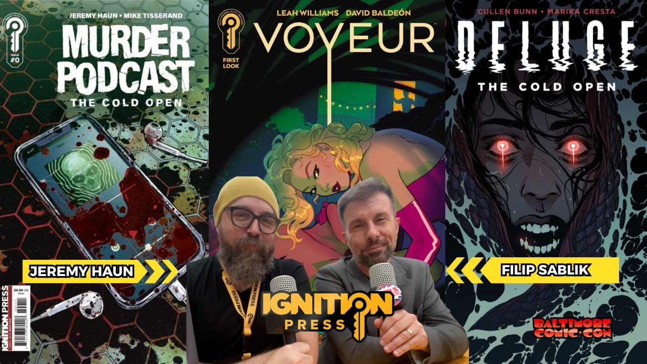 Baltimore Comic Con Exclusive...Inside Ignition Press: Comics Reinvented by Creators!