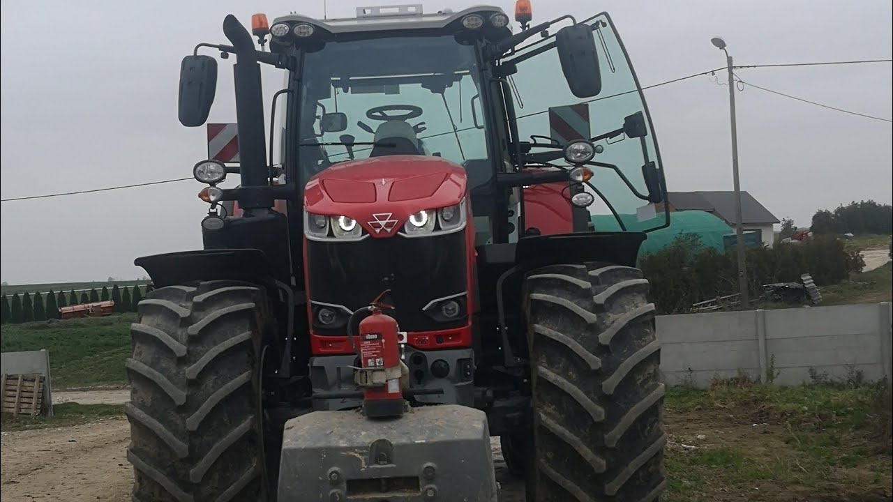 Testy massey Ferguson 8732 w ciężkich warunkach i obornik