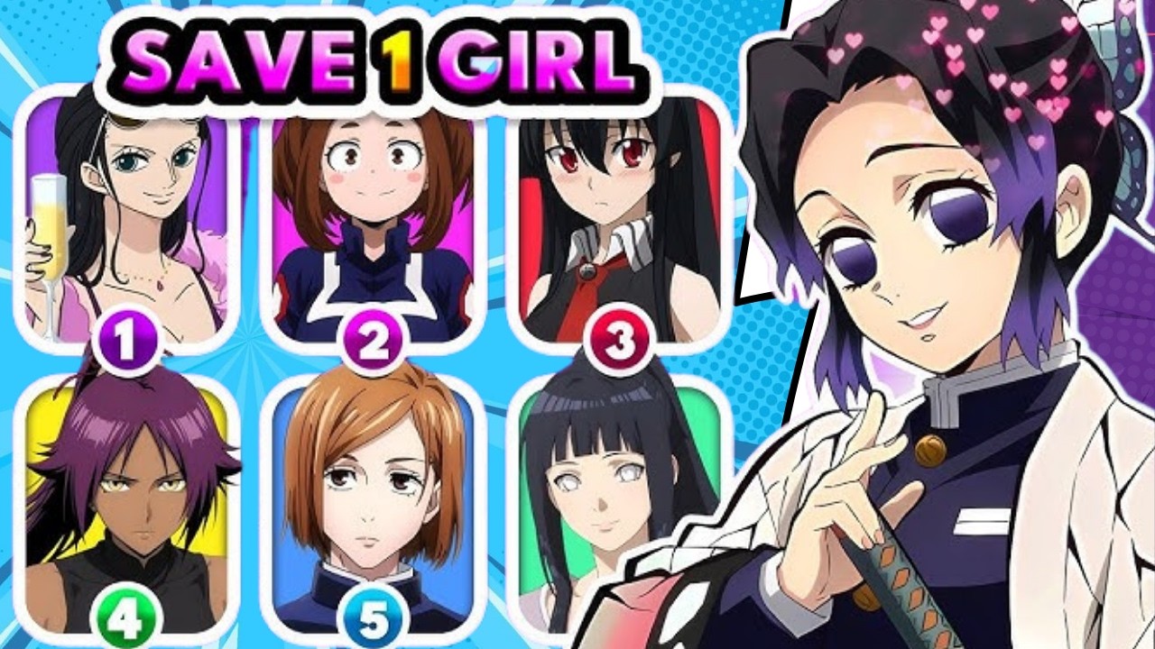 CHOOSE 1 of 4 Anime Girls 🩷 | Ultimate Waifu Challenge (Hard Mode)