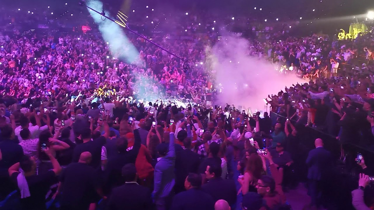 Manny Pacquiao VS Keith Thurman entrance