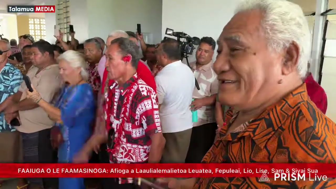 FAAIUGA O LE FAAMASINOGA: Afioga a Laaulialemalietoa Leuatea, Fepuleai, Lio, Lise, Sam & Sivai Sua