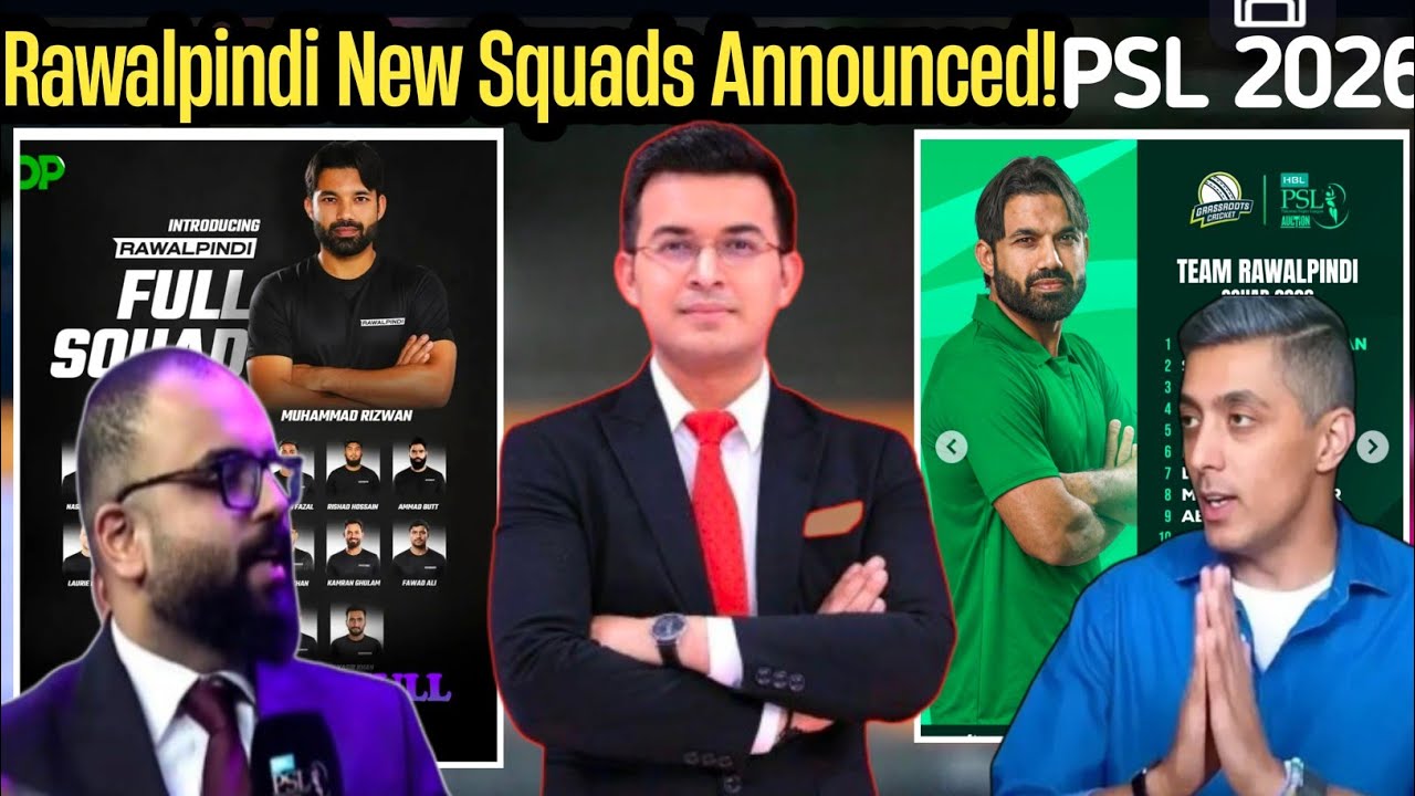 Rawalpindi Royals Full Squad PSL 11 (2026) | Complete Players List, Auction Prices & Team Analysis