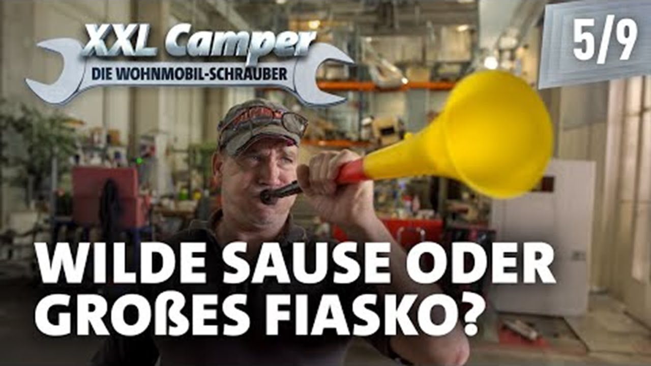 XXL Camper | Die Wohnmobilschrauber | Dicke Luft vor dem großen Firmen-Fest | S02E05