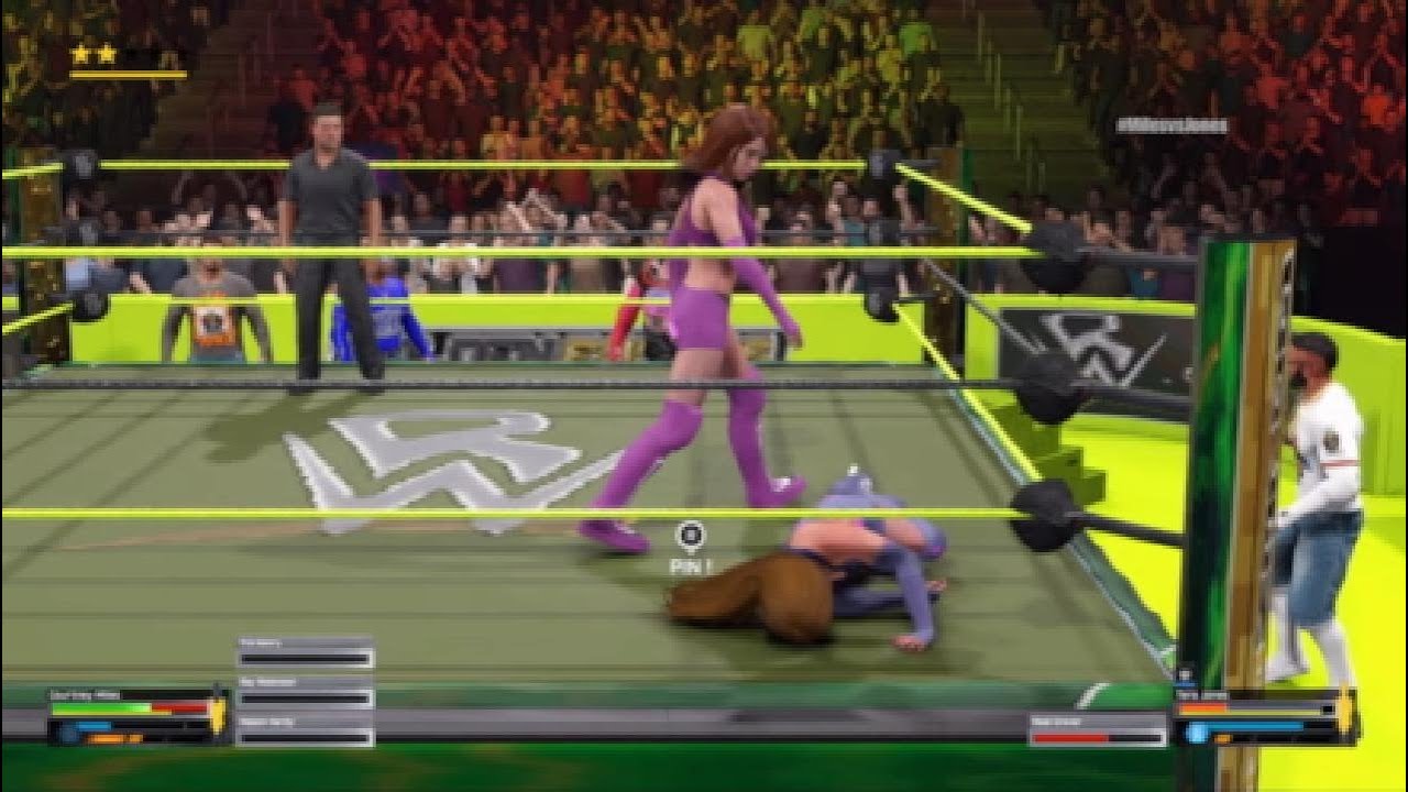 WWE 2K25 (PS5) - Courtney Miles vs. Tera Jones: RWE Golden Eagles, January 3, 2026 [HD]
