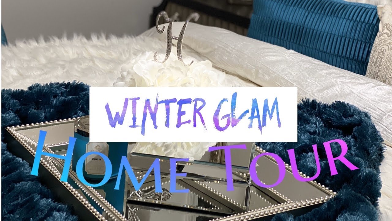 WINTER HOME TOUR/ TUSCAN GLAM / COZY GLAM DECOR #hometour #winterhometour #glamhome #tuscanhome