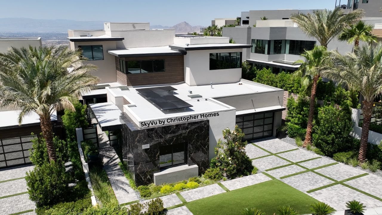 SkyVu by Christopher Homes | New Luxury Homes For Sale MacDonald Highlands - Henderson | $4.7m+
