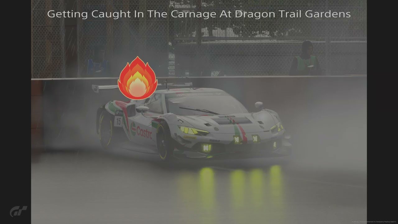 Gran Turismo 7 PS5 Getting Caught In The Carnage At Dragon Trail Gardens