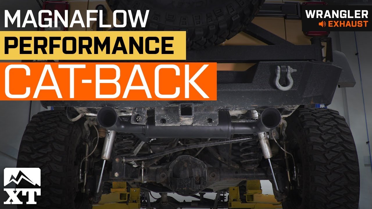 Jeep Wrangler JK Magnaflow Performance Cat-Back (2012-2018) Sound Clip & Install