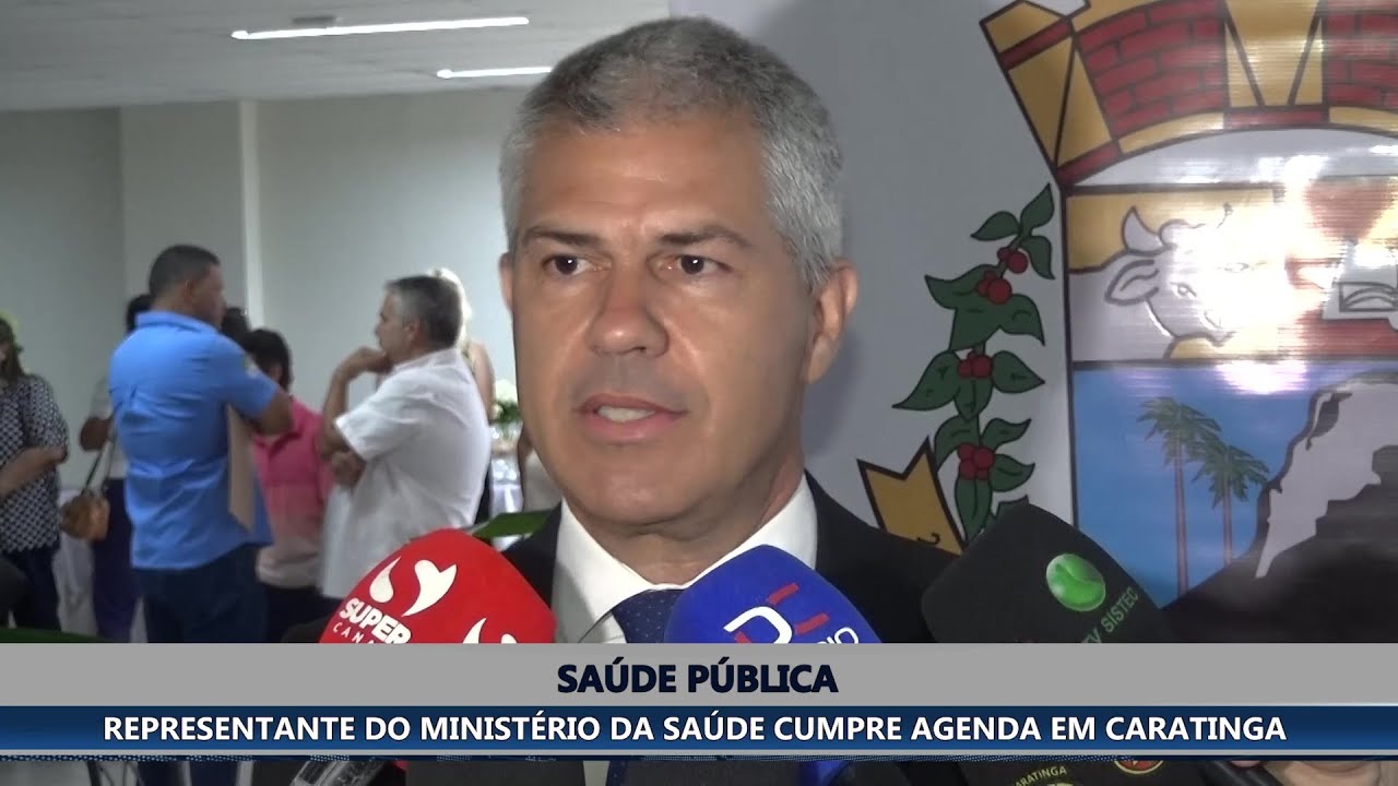 SAÚDE PÚBLICA: REPRESENTANTE DO MINISTÉRIO DA SAÚDE CUMPRE AGENDA EM CARATINGA