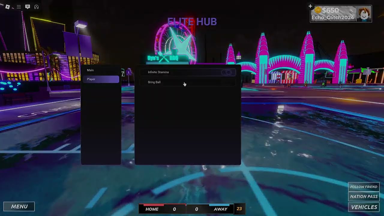 THE BEST Hoop Nation 2 Script! (Autotime, Inf Stamina, Bring Ball)