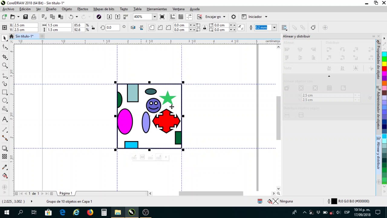 Creación de un Patrón Vectorial en Corel Draw 2018