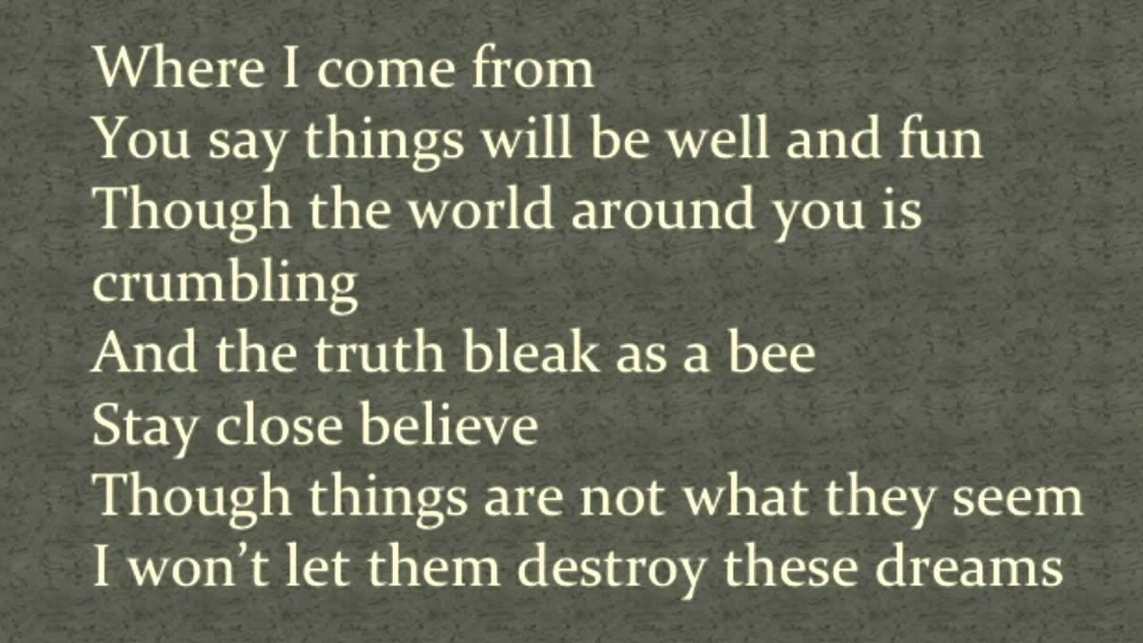 Where I Come From by Passion Pit with lyrics