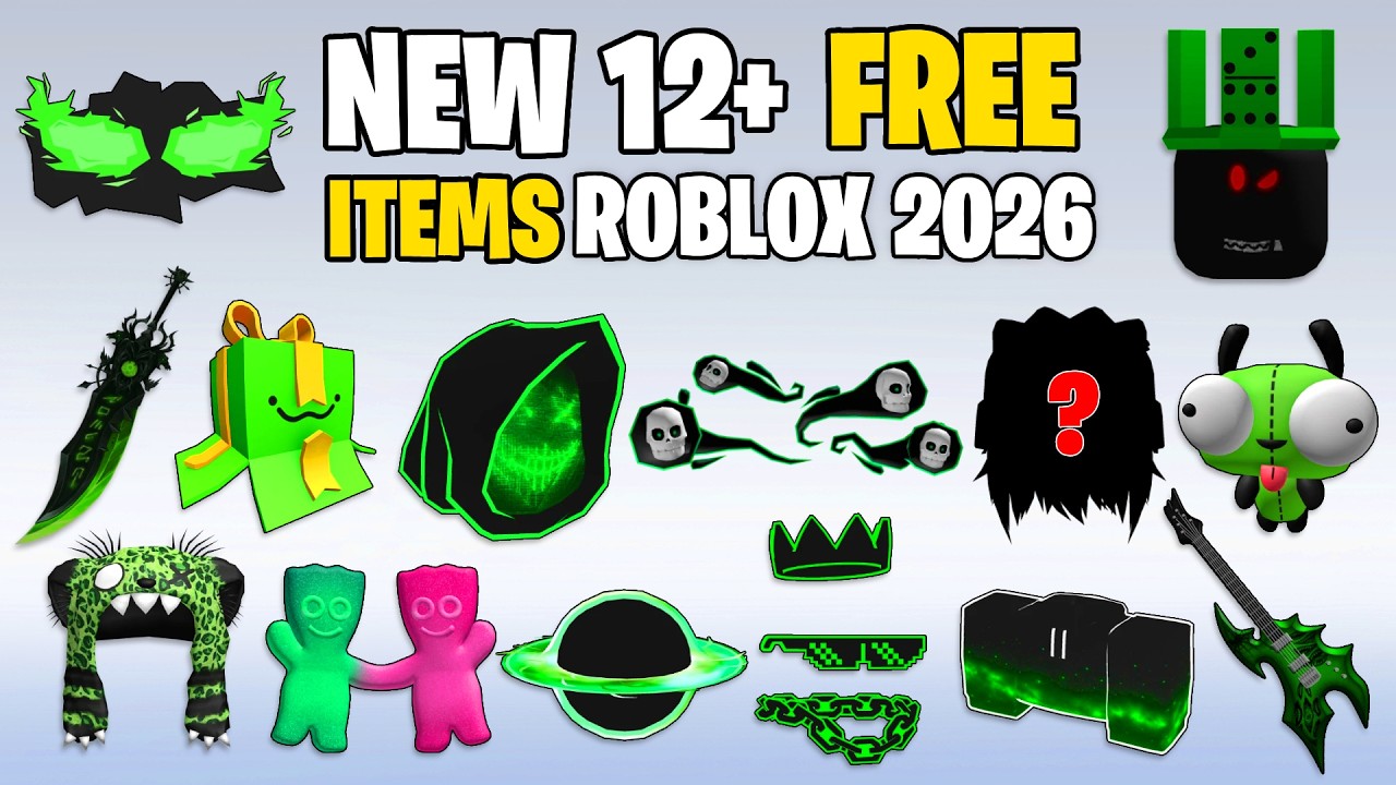 12 НОВЫХ БЕСПЛАТНЫХ ВЕЩЕЙ UGC В ROBLOX 2026! 🔥🤯