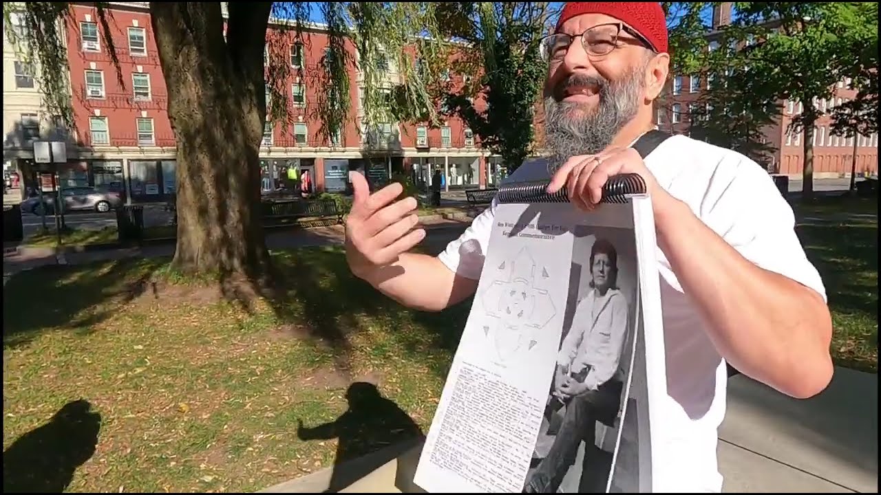 Downtown Lowell Jack Kerouac walking Tour. LCK 2024