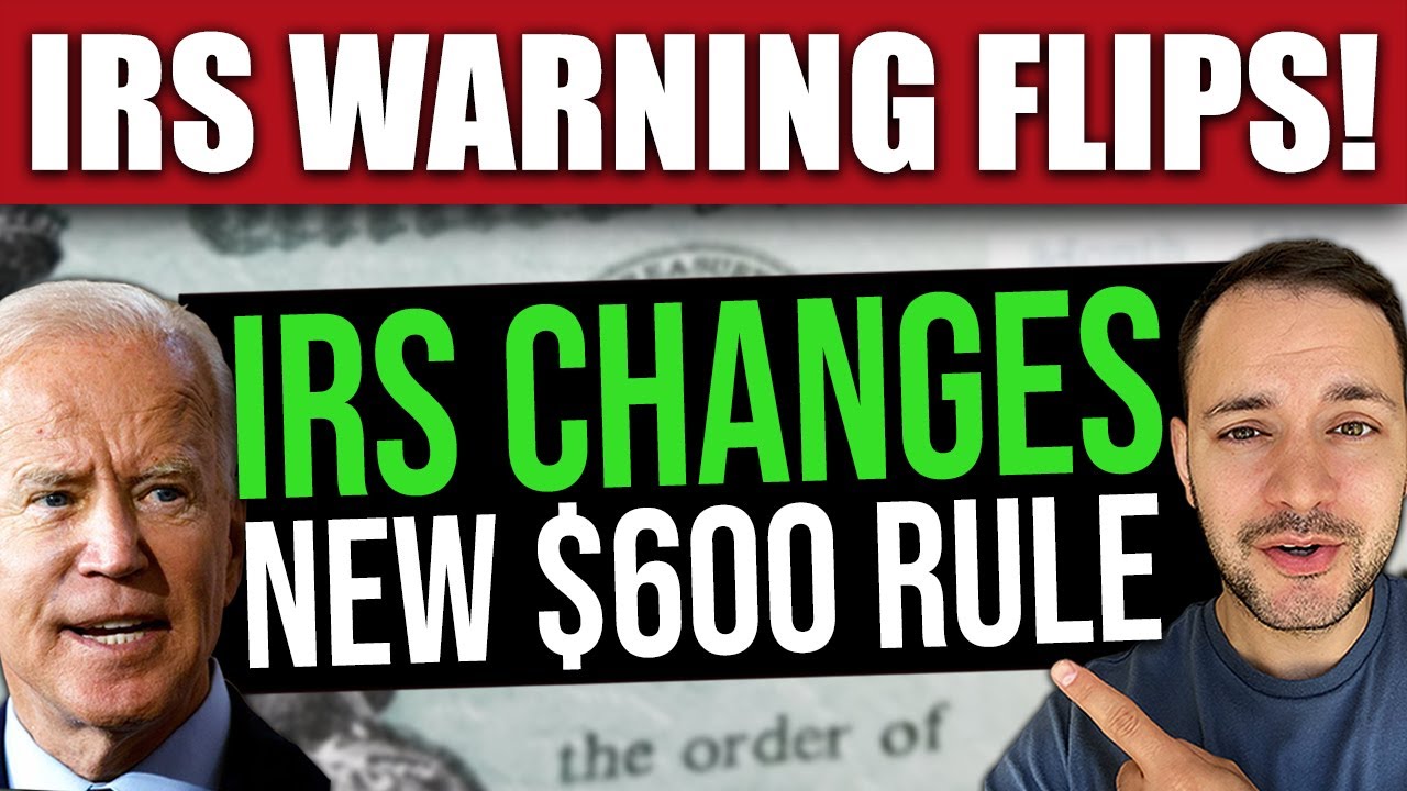 IRS Just Changed the 600 Dollars Reporting Rule!! (NEW TAX 1099 RULES)