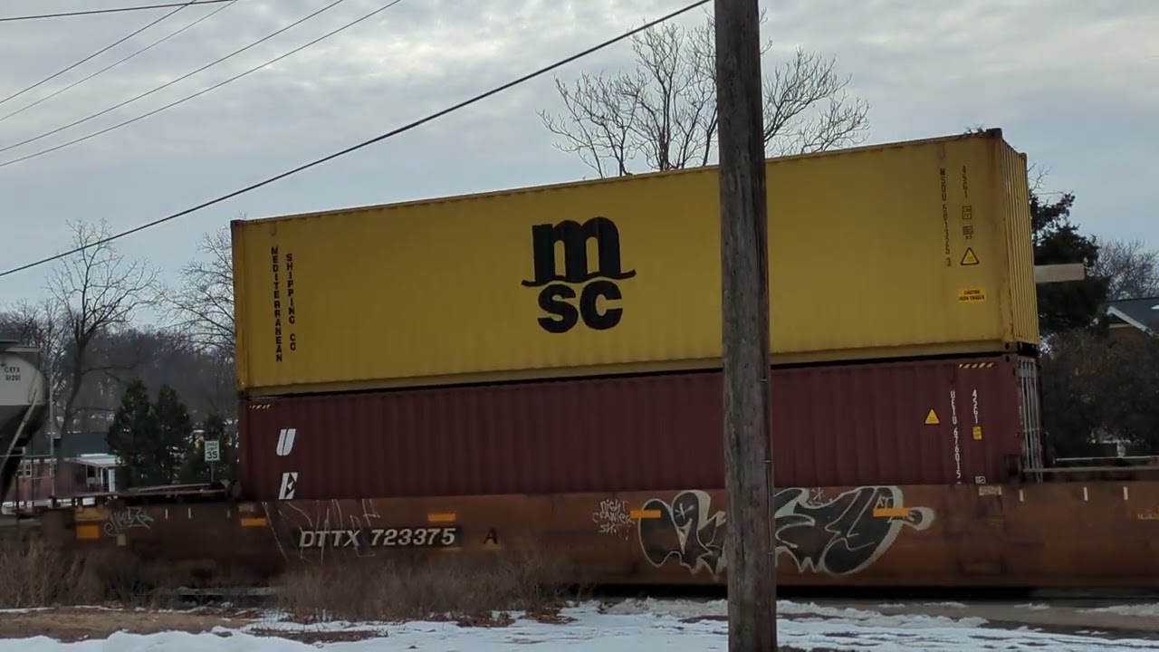 BNSF Freight Thru MoW Crew - Kirkwood, MO - 2026-02-05