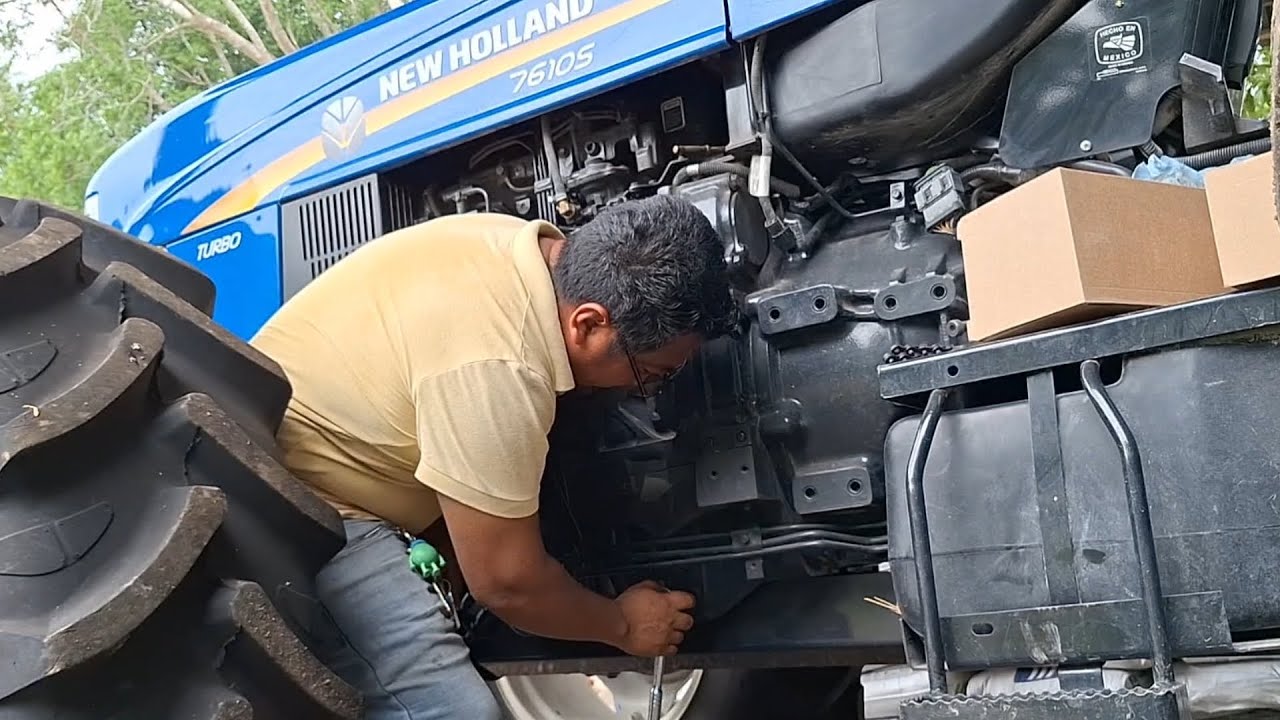 Как выполнять техническое обслуживание сельскохозяйственного трактора