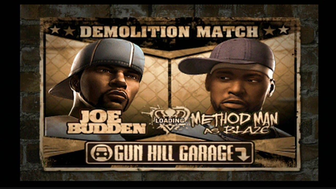 Def Jam Fight For NY (Request) - Joe Budden vs Method Man (Hard) at Gun Hill Garage