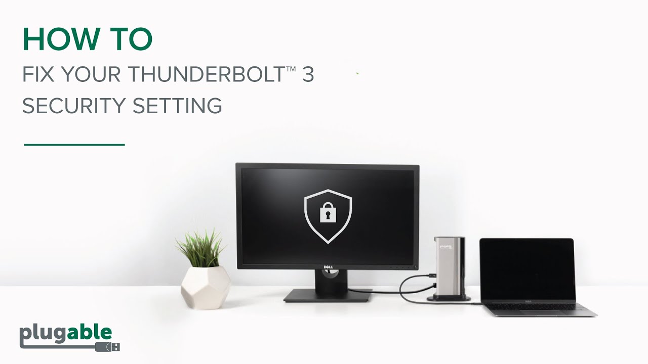 Thunderbolt&trade; 3 Security Settings Within the System BIOS