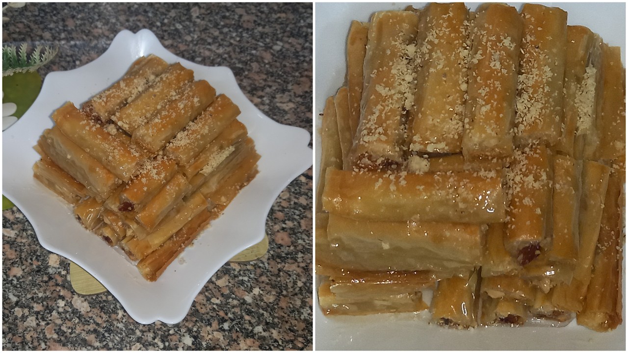 جلاش  رول  في ١٠ د حلو اقتصادي سهل وسريع ، أحلى من محلات الحلواني 👌