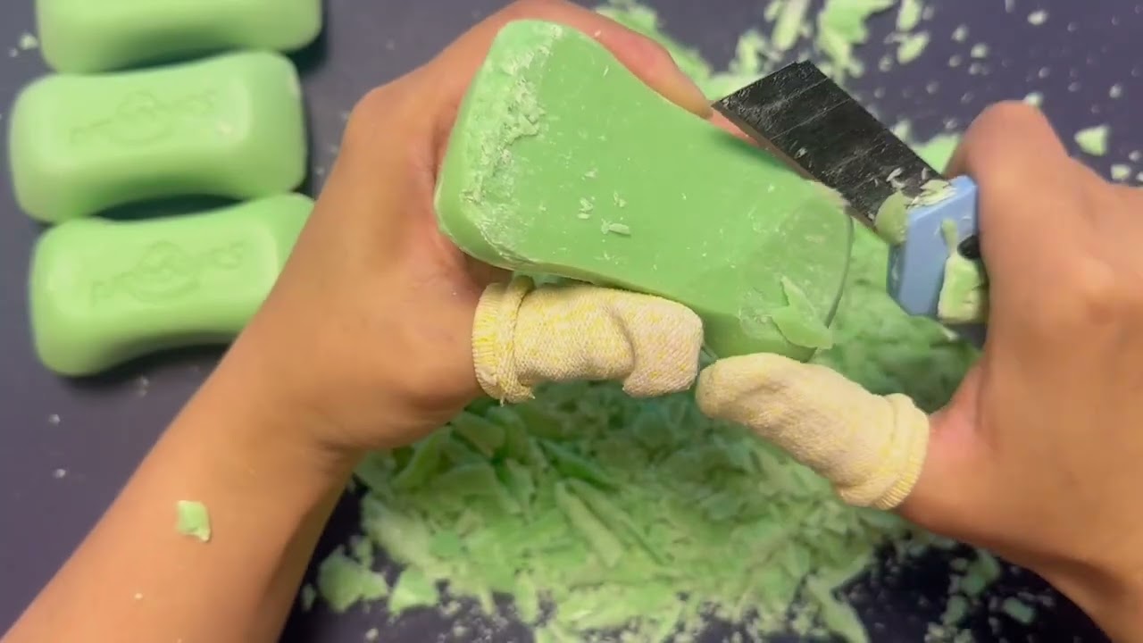 Soap ASMR 🧼 | Most Satisfying Soap Cutting ASMR | Relaxing Sounds for Sleep and Stress Relief