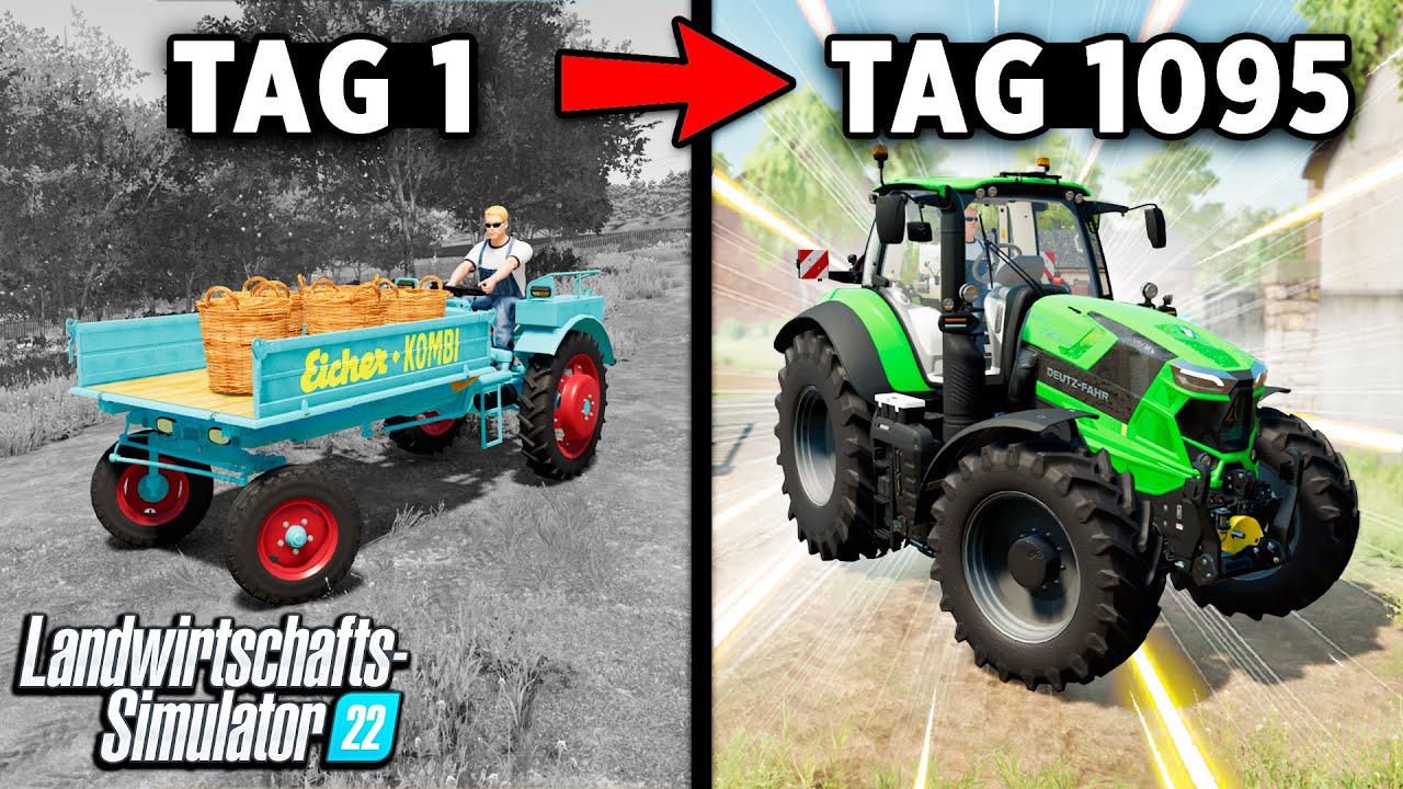Ich habe 3 Jahre damit verbracht, die Familienfarm zu restaurieren! Landwirtschafts-Simulator 22