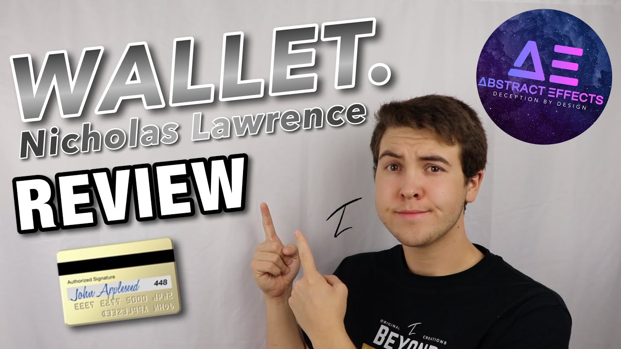 Wallet. by Nicholas Lawrence & Abstract Effects - Magic Wallet Review