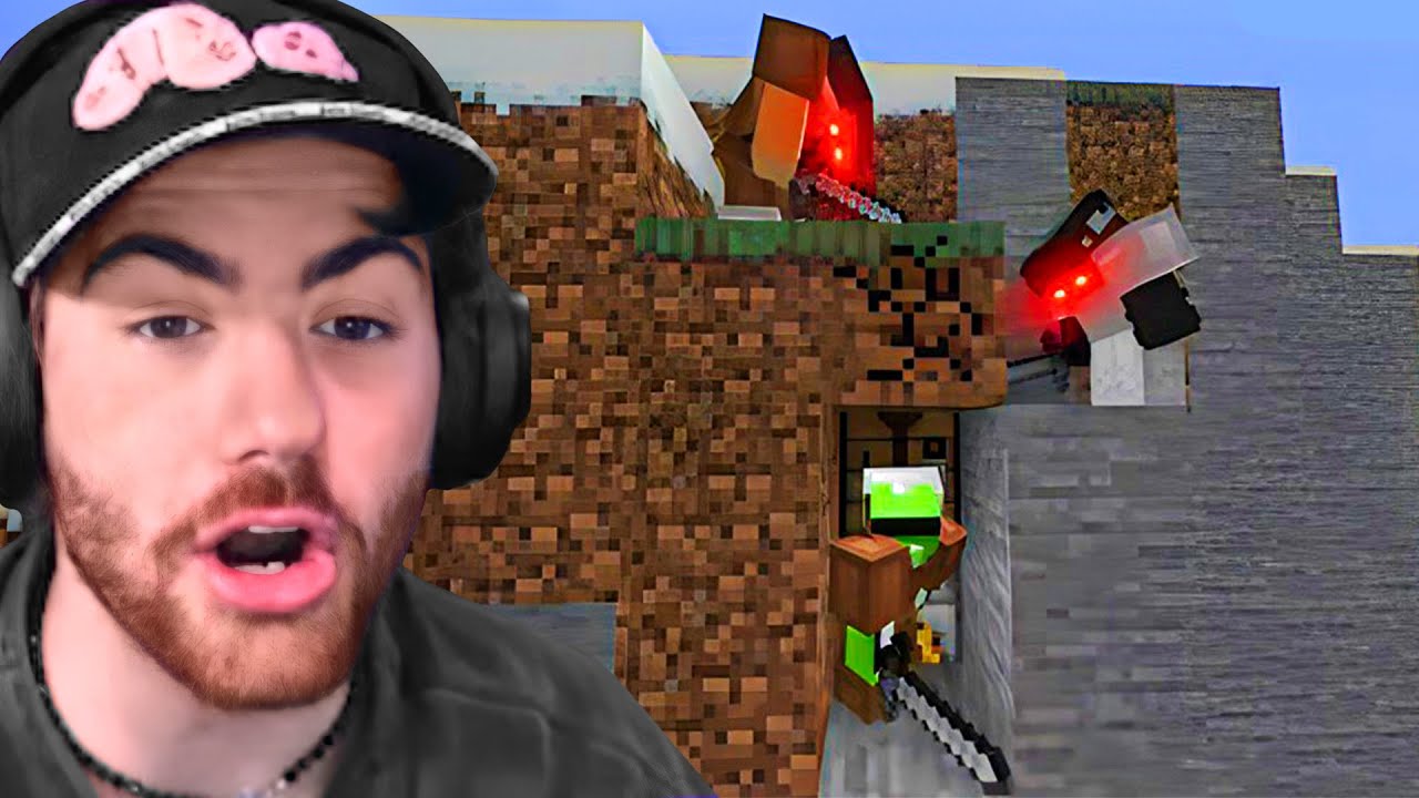 Sapnap Reacts to His First Ever Minecraft Manhunt...