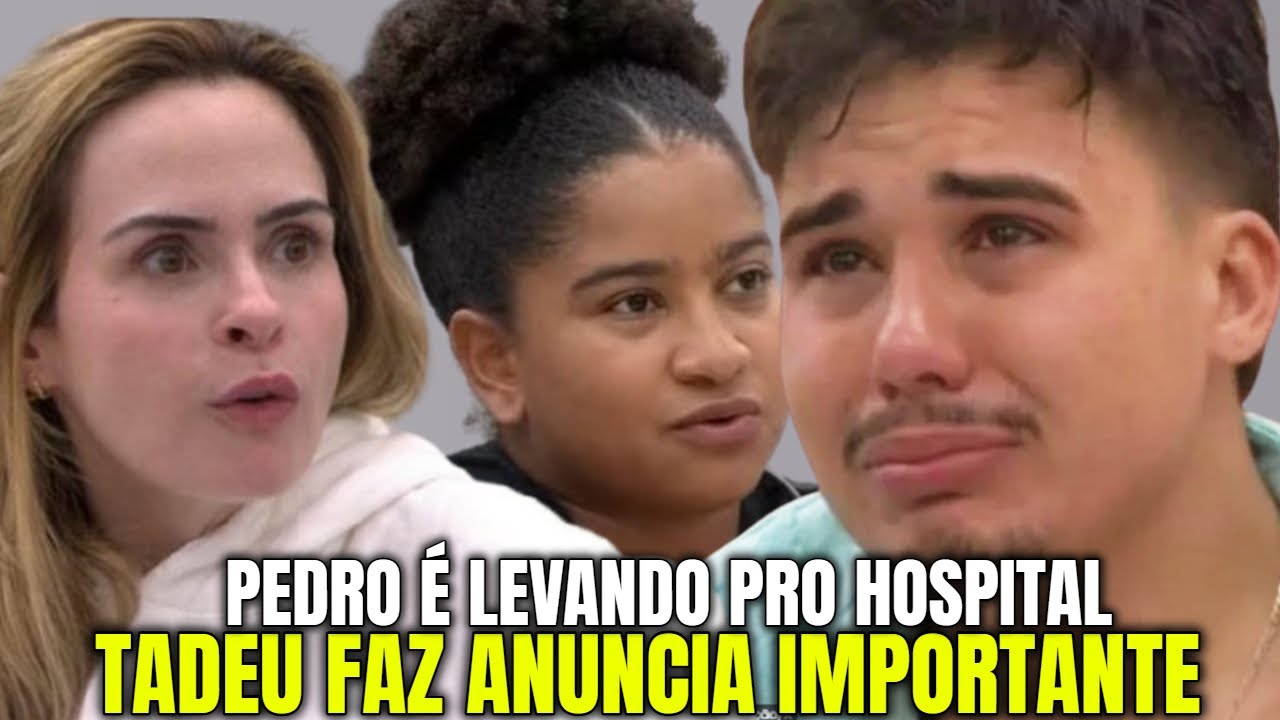 Pedro surta e toma rem&eacute;dio controlado de Milena e Ana Paula e acaba desmaindo pior acontece BBB26