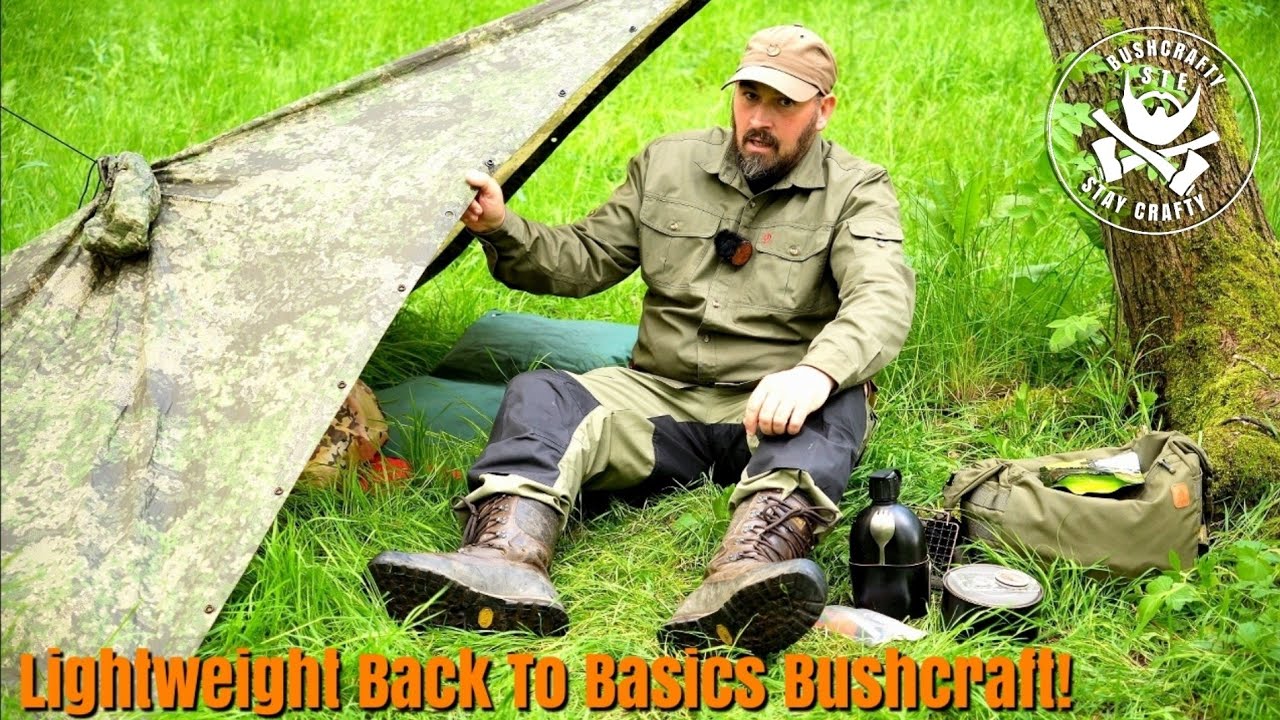 Lightweight Stealth Camping From The Helikon-tex Bushcraft Satchel.