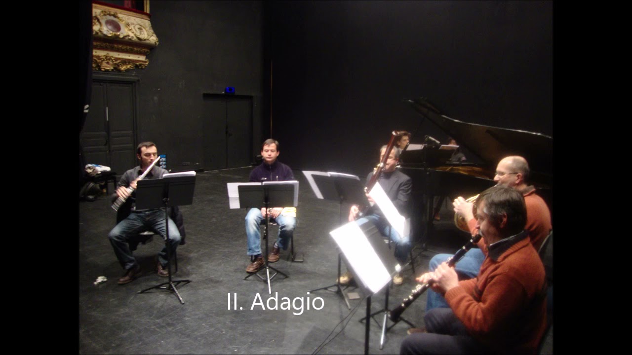 André Caplet: quintette pour piano et instruments à vents op.8vents