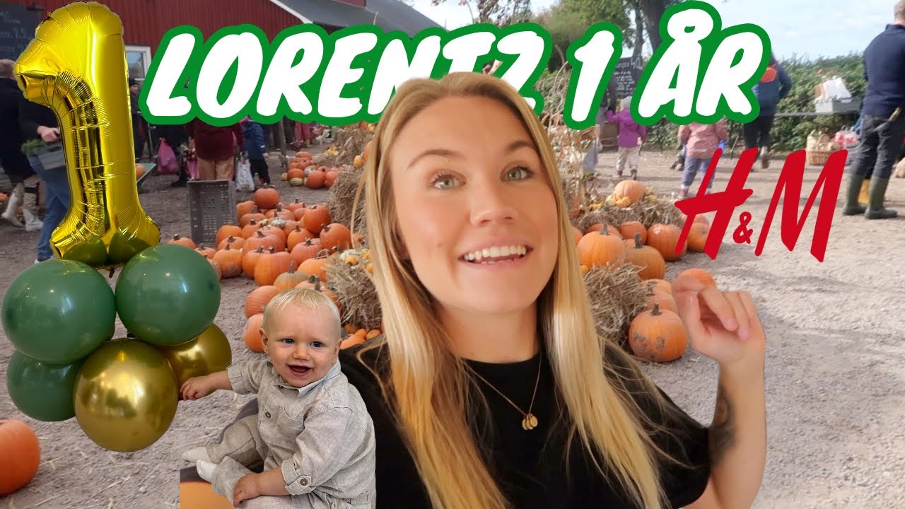 1 ÅRS KALAS- HÖST VLOGG- BEBIS HAUL | VLOGG 157