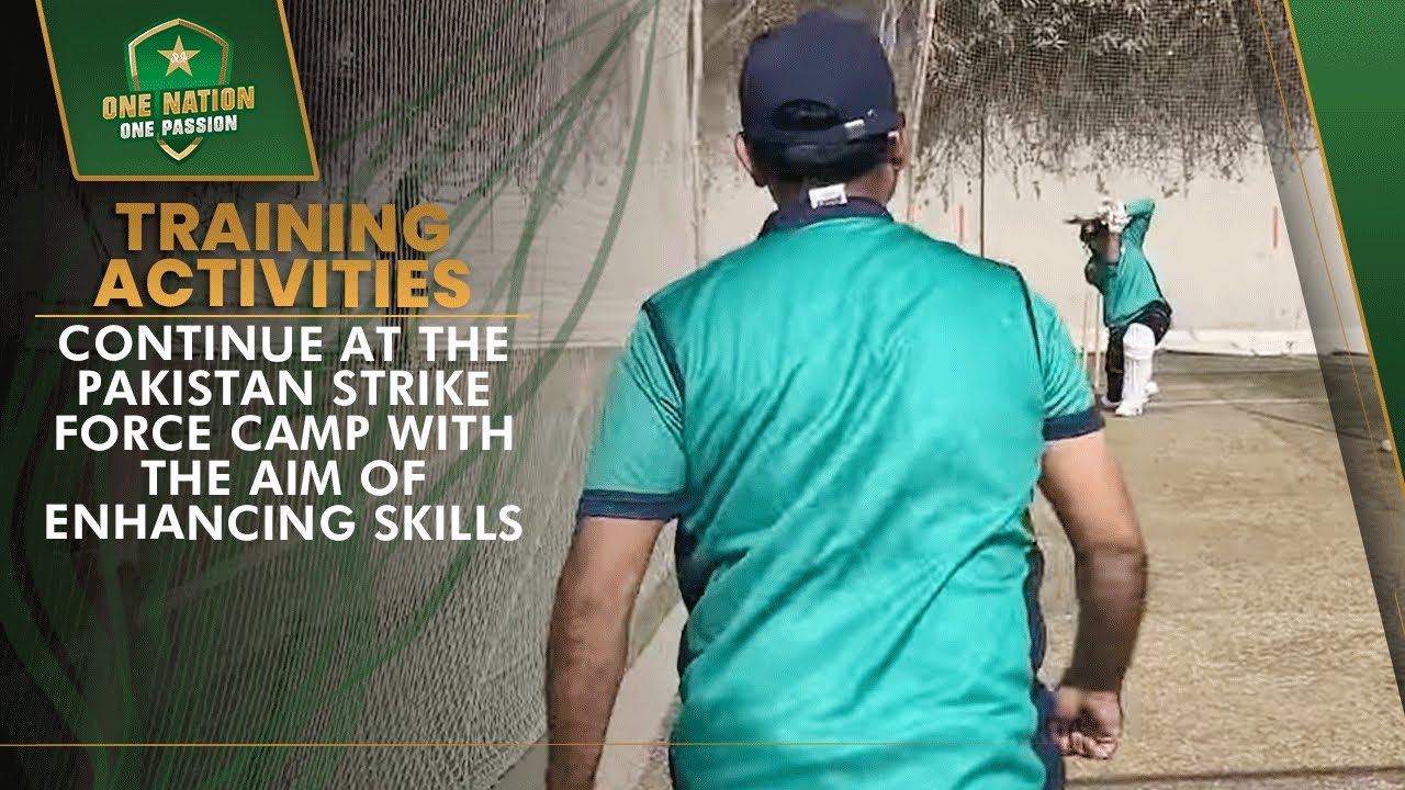 Training activities continue at the Pakistan Strike Force Camp with the aim of enhancing skills