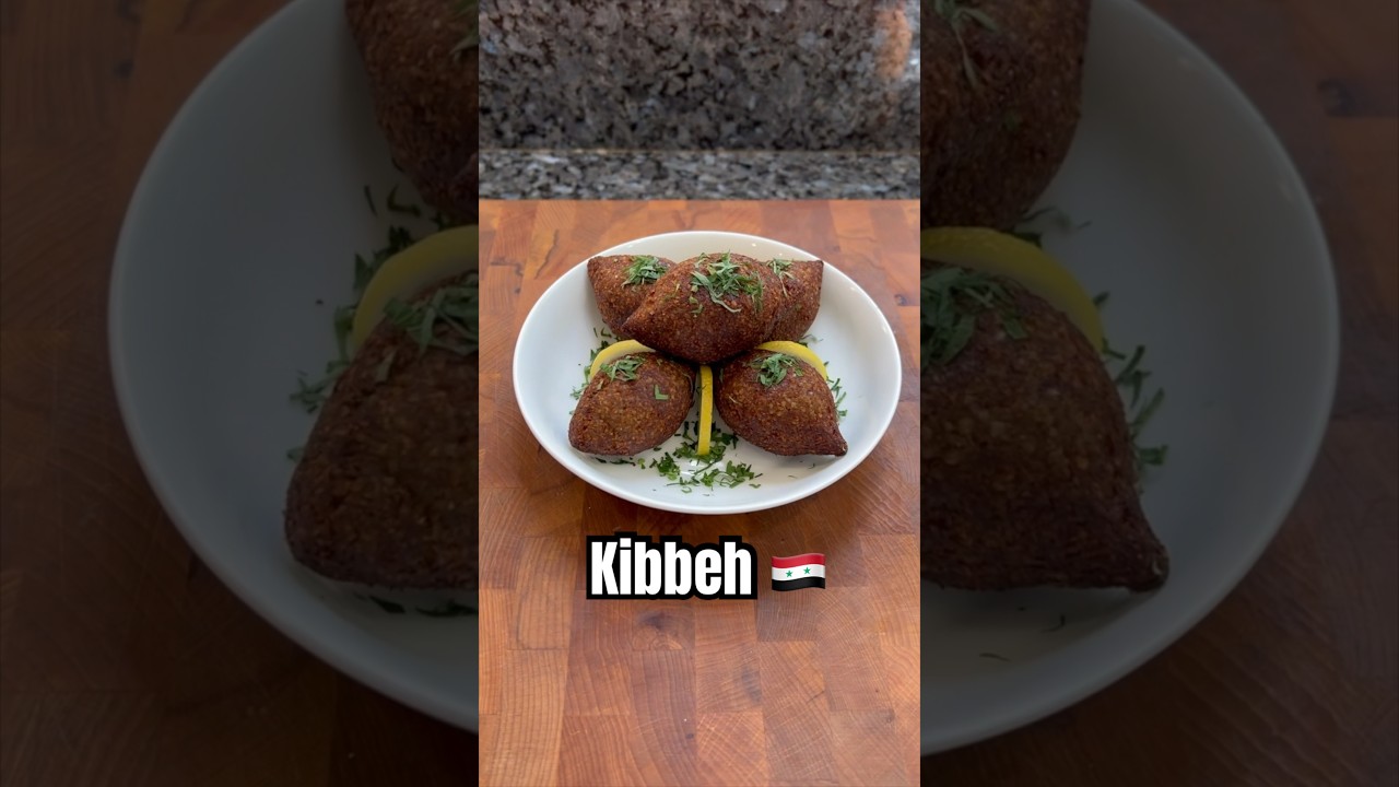 Kibbeh. Syria 🇸🇾 #Syria #Kibbeh #Recipe #PhilMeetsFood