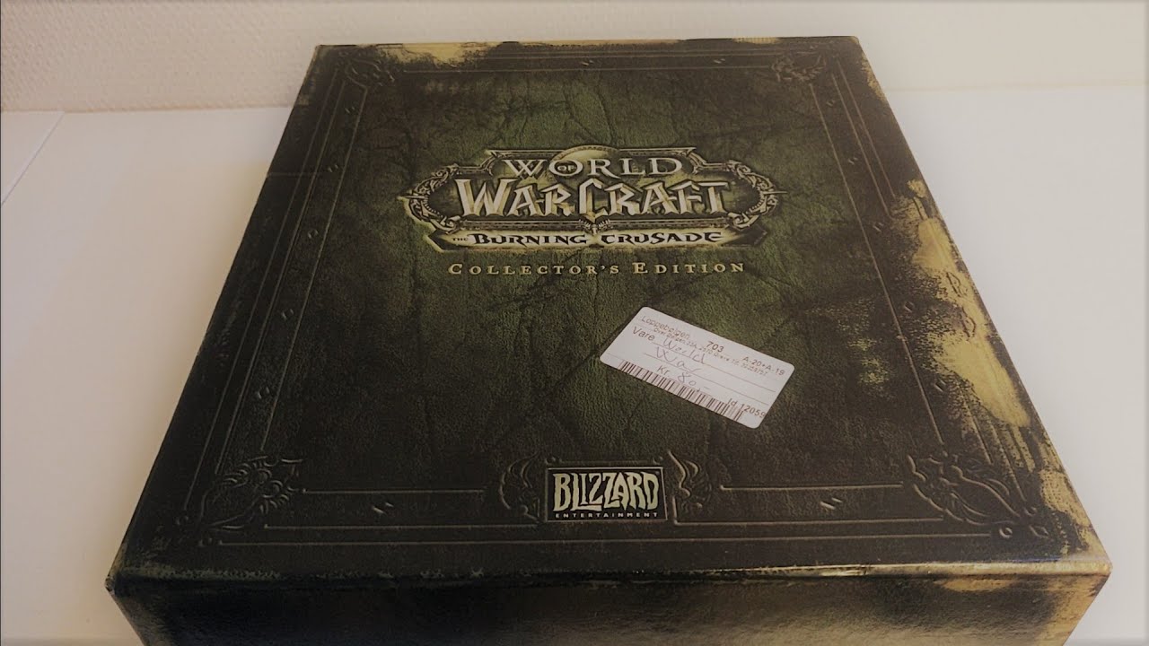 ASMR - Unopened TCG cards found in a TBC Collectors Edition from 2008!!!