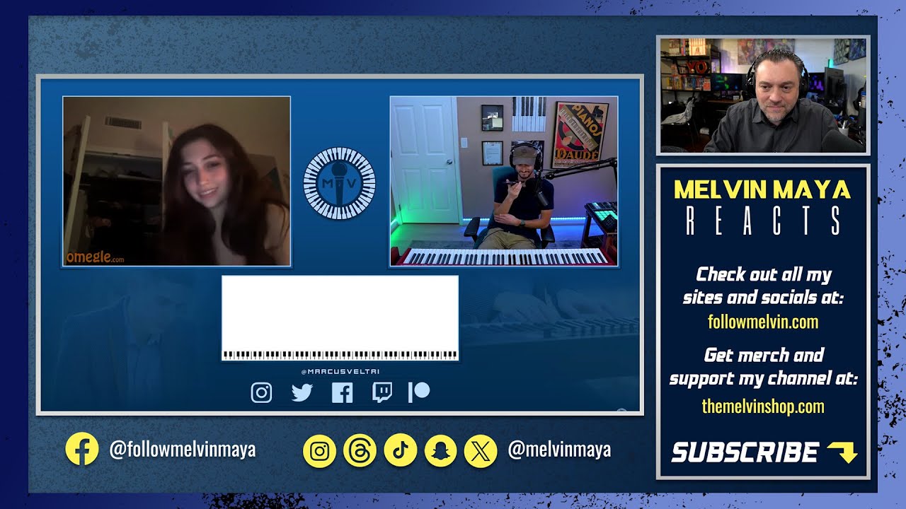 Reacting to Marcus Veltri | We Played Wholesome Song Requests on Omegle