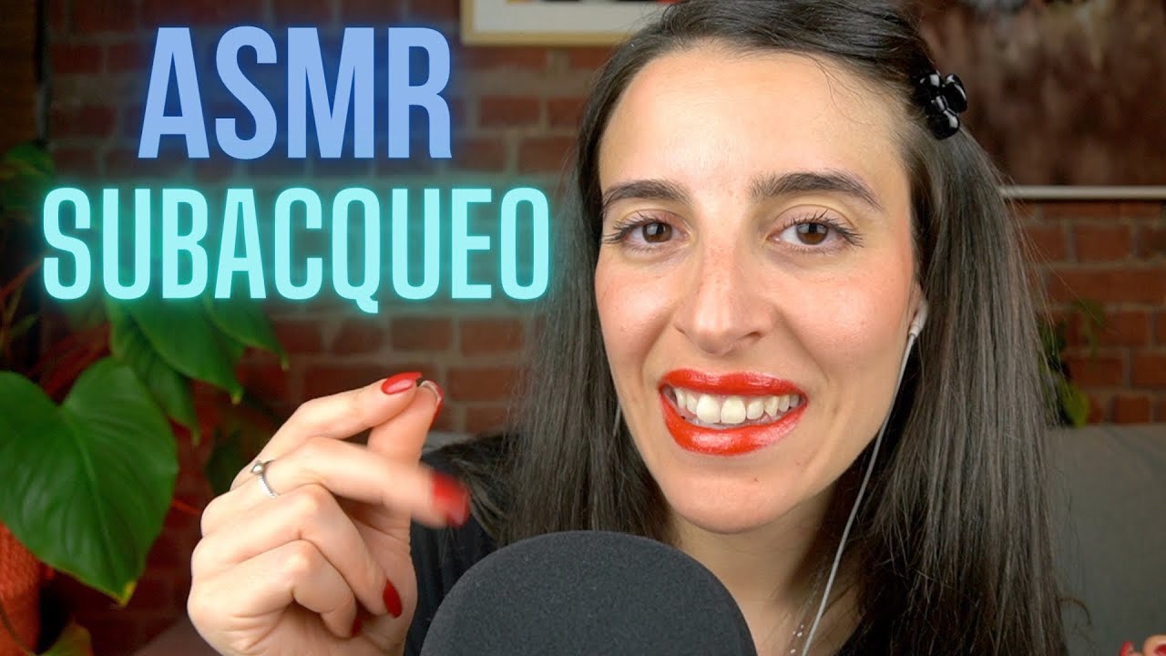 ESPERIMENTO ASMR #4 | RICREO UN'ESPERIENZA UNICA SOTT'ACQUA *water sounds,underwater sounds,onde*